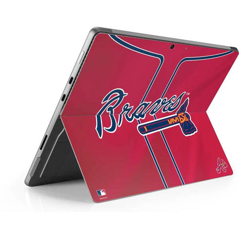 MLB Atlanta Braves Alternate/Away Jersey Surface Pro 8 Skin