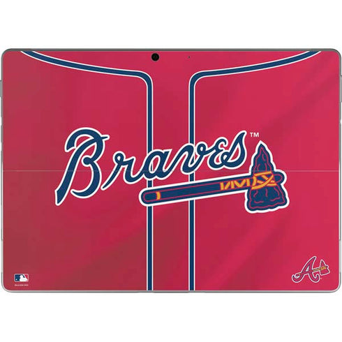 MLB Atlanta Braves Alternate/Away Jersey Surface Pro 9 Skin