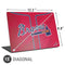 MLB Atlanta Braves Alternate/Away Jersey Universal Laptop 15in (12.2 x 8.8in) Skin