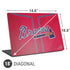 MLB Atlanta Braves Alternate/Away Jersey Universal Laptop 18in (14.6 x 10.6in) Skin