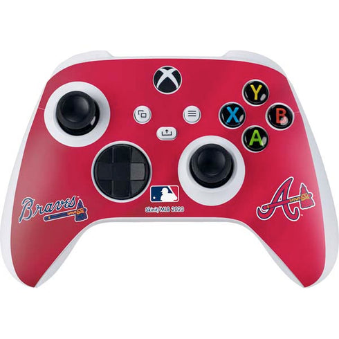 MLB Atlanta Braves Alternate/Away Jersey Xbox Series S Controller Skin