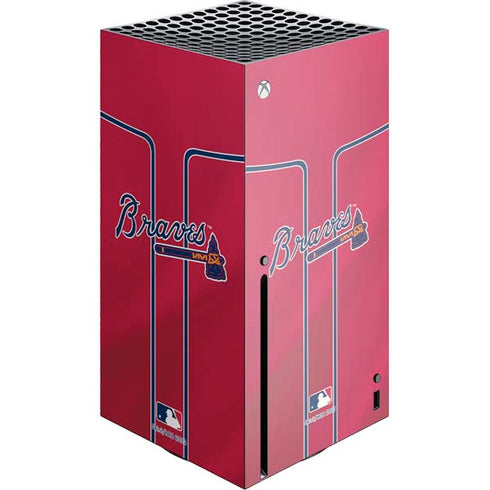 MLB Atlanta Braves Alternate/Away Jersey Xbox Series X Console Skin