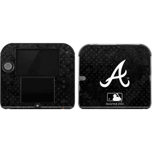 MLB Atlanta Braves Dark Wash Nintendo 2DS Skin