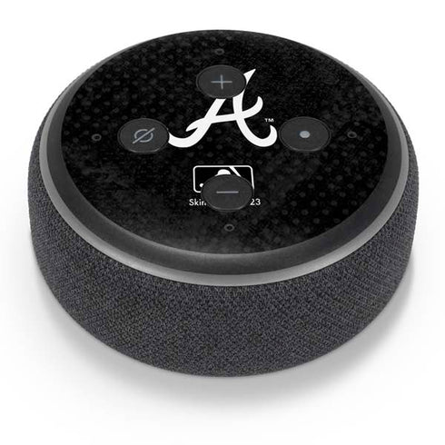 MLB Atlanta Braves Dark Wash Amazon Echo Dot Skin