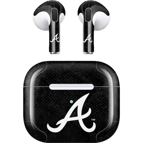 MLB Atlanta Braves Dark Wash Apple AirPods (3rd Gen 2021) Skin