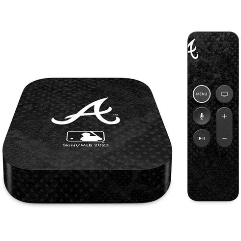 MLB Atlanta Braves Dark Wash Apple TV Skin