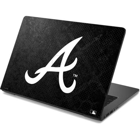 MLB Atlanta Braves Dark Wash Dell Chromebook Skin