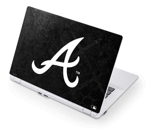 MLB Atlanta Braves Dark Wash Acer Chromebook Skin