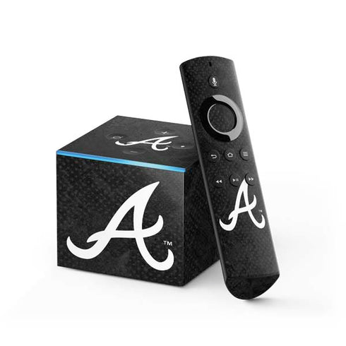 MLB Atlanta Braves Dark Wash Fire TV Cube Skin