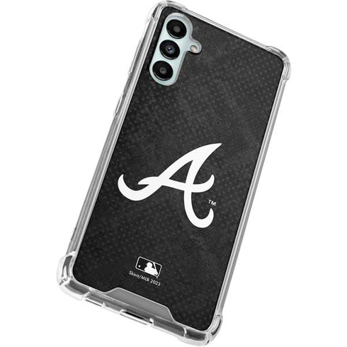 MLB Atlanta Braves Dark Wash Galaxy A14 5G Clear Case