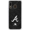 MLB Atlanta Braves Dark Wash Galaxy A20 Clear Case