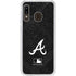 MLB Atlanta Braves Dark Wash Galaxy A20 Clear Case