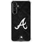 MLB Atlanta Braves Dark Wash Galaxy A54 5G Clear Case