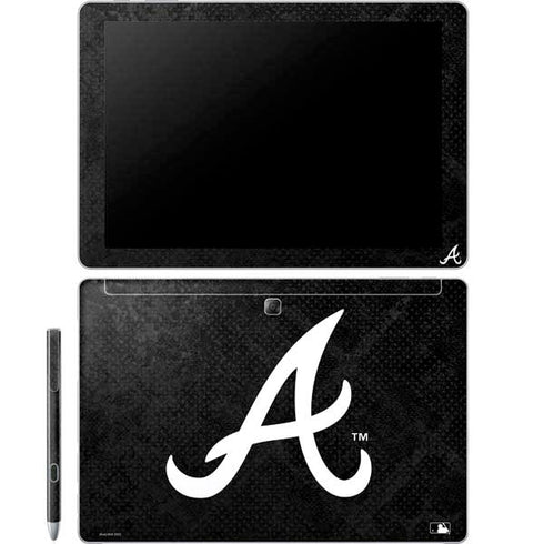 MLB Atlanta Braves Dark Wash Galaxy Book 12in Skin