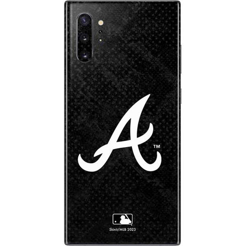 MLB Atlanta Braves Dark Wash Galaxy Note 10 Plus Skin