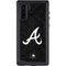 MLB Atlanta Braves Dark Wash Galaxy Note 10 Waterproof Case