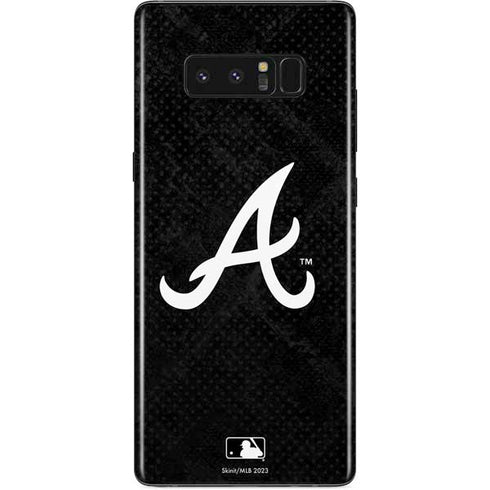 MLB Atlanta Braves Dark Wash Galaxy Note 8 Skin