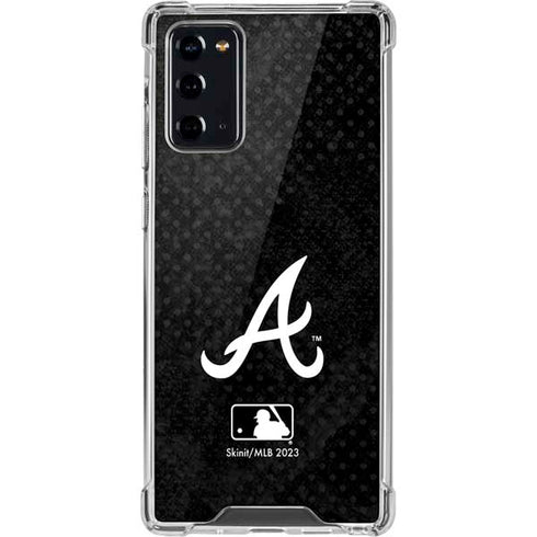 MLB Atlanta Braves Dark Wash Galaxy Note20 5G Clear Case