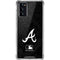 MLB Atlanta Braves Dark Wash Galaxy Note20 5G Clear Case