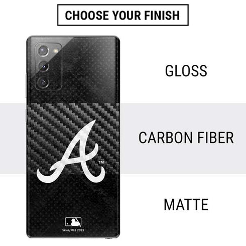 MLB Atlanta Braves Dark Wash Galaxy Note20 5G Skin