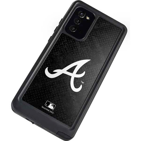 MLB Atlanta Braves Dark Wash Galaxy Note20 5G Waterproof Case