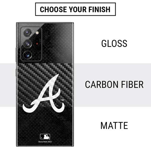 MLB Atlanta Braves Dark Wash Galaxy Note20 Ultra 5G Skin