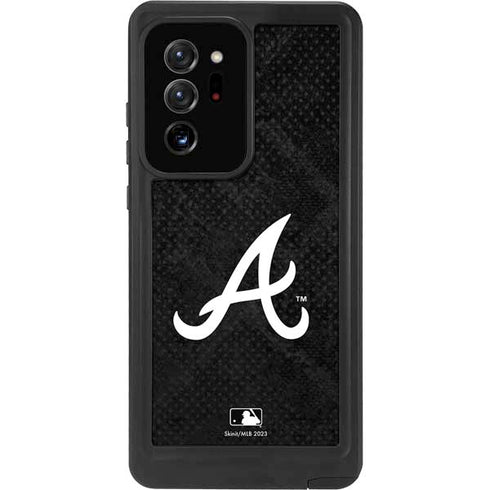 MLB Atlanta Braves Dark Wash Galaxy Note20 Ultra 5G Waterproof Case