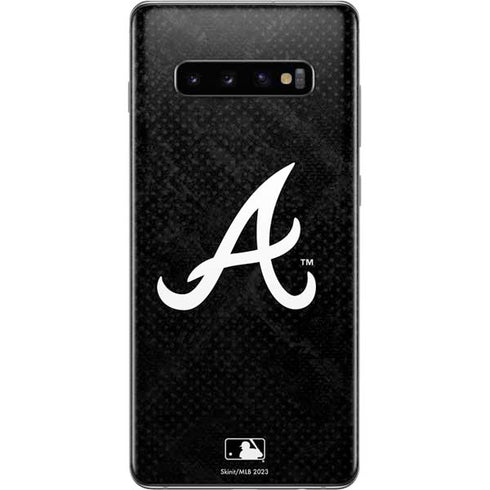 MLB Atlanta Braves Dark Wash Galaxy S10 Plus Skin
