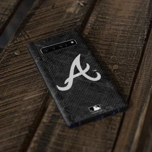 MLB Atlanta Braves Dark Wash Galaxy S10 Skin