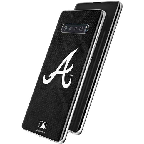 MLB Atlanta Braves Dark Wash Galaxy S10 Skin