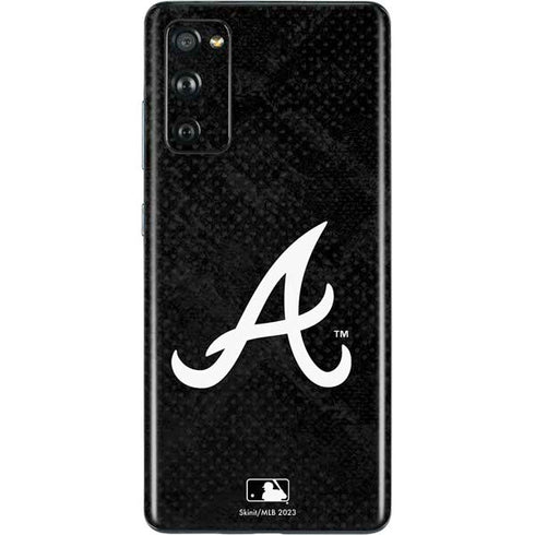 MLB Atlanta Braves Dark Wash Galaxy S20 Fan Edition Skin