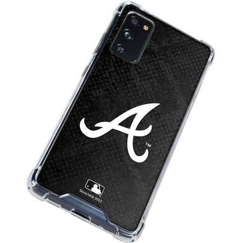 MLB Atlanta Braves Dark Wash Galaxy S20 FE Clear Case