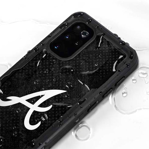 MLB Atlanta Braves Dark Wash Galaxy S20 Plus Waterproof Case