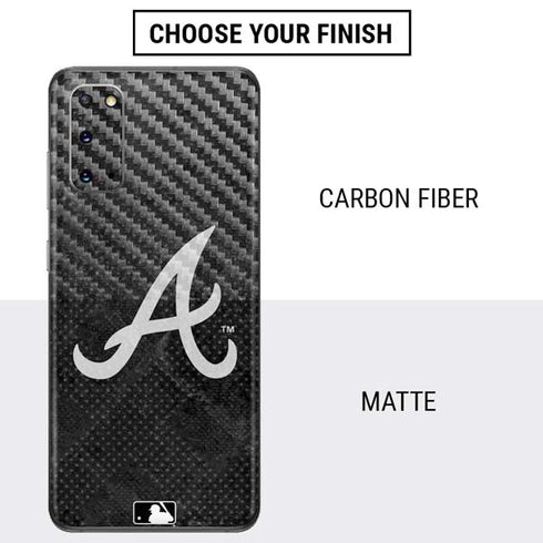 MLB Atlanta Braves Dark Wash Galaxy S20 Skin