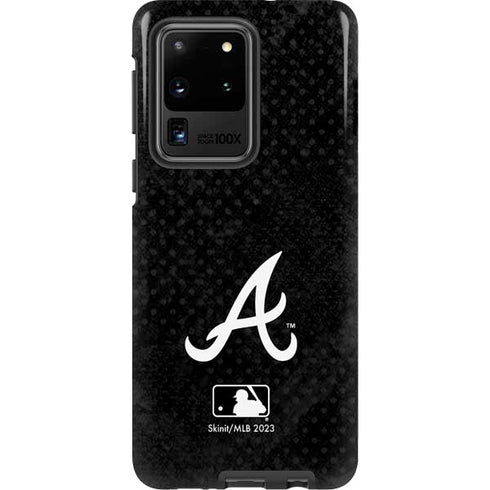 MLB Atlanta Braves Dark Wash Galaxy S20 Ultra 5G Pro Case