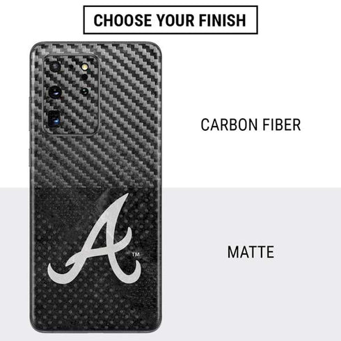 MLB Atlanta Braves Dark Wash Galaxy S20 Ultra 5G Skin