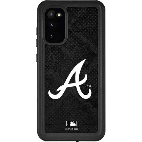 MLB Atlanta Braves Dark Wash Galaxy S20 Waterproof Case