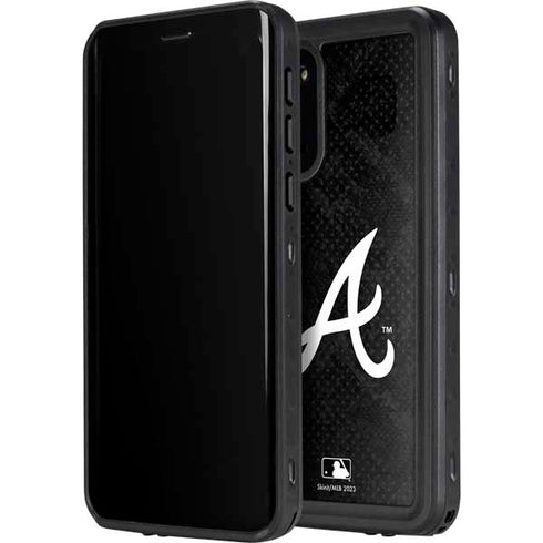 MLB Atlanta Braves Dark Wash Galaxy S20 Waterproof Case