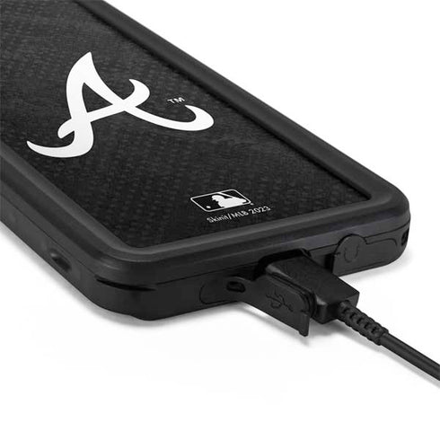 MLB Atlanta Braves Dark Wash Galaxy S20 Waterproof Case