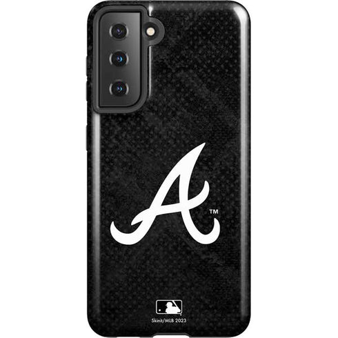 MLB Atlanta Braves Dark Wash Galaxy S21 5G Pro Case