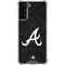 MLB Atlanta Braves Dark Wash Galaxy S21 FE Clear Case