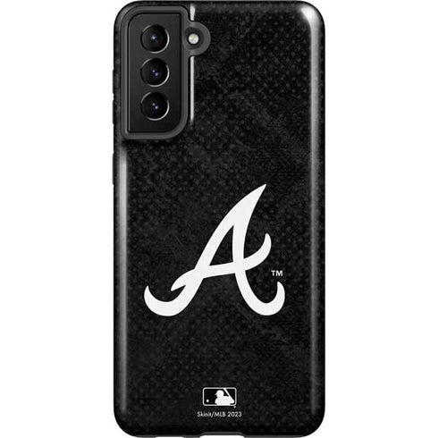 MLB Atlanta Braves Dark Wash Galaxy S21 Plus 5G Pro Case