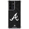 MLB Atlanta Braves Dark Wash Galaxy S21 Ultra 5G Clear Case