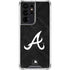 MLB Atlanta Braves Dark Wash Galaxy S21 Ultra 5G Clear Case