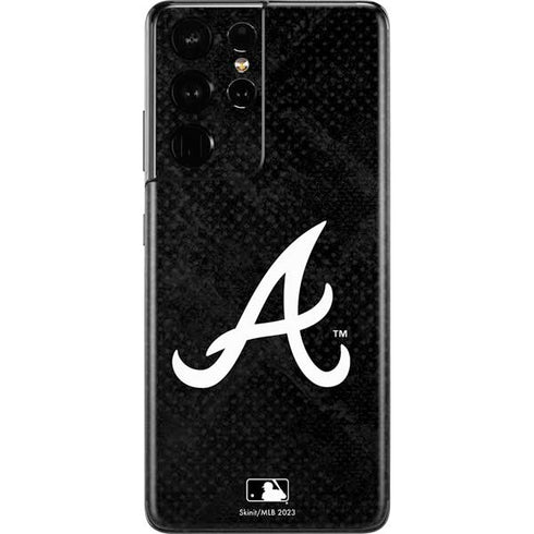 MLB Atlanta Braves Dark Wash Galaxy S21 Ultra 5G Skin