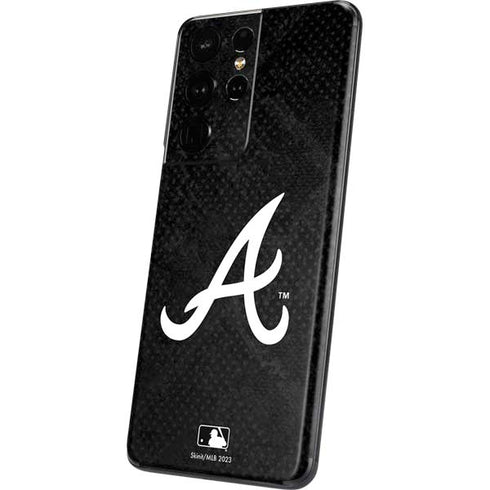 MLB Atlanta Braves Dark Wash Galaxy S21 Ultra 5G Skin