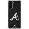 MLB Atlanta Braves Dark Wash Galaxy S22 Plus Clear Case