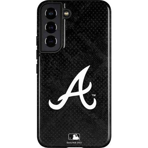 MLB Atlanta Braves Dark Wash Galaxy S22 Pro Case
