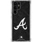 MLB Atlanta Braves Dark Wash Galaxy S22 Ultra Clear Case