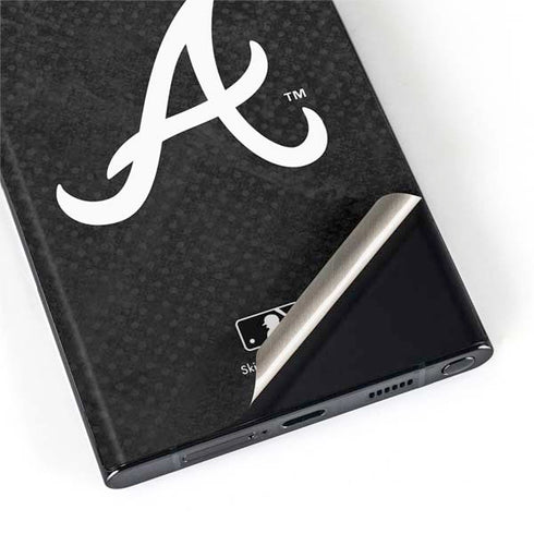 MLB Atlanta Braves Dark Wash Galaxy S22 Ultra Skin